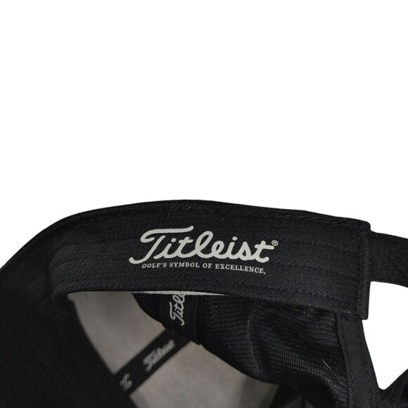 Titleist Hat Cap Adjustable Strap Back Adult Black Orchard Ridge Country Club - Picture 9 of 9